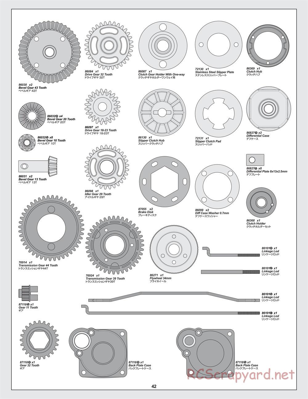 HPI - Savage-X 4.6 - Manual - Page 42