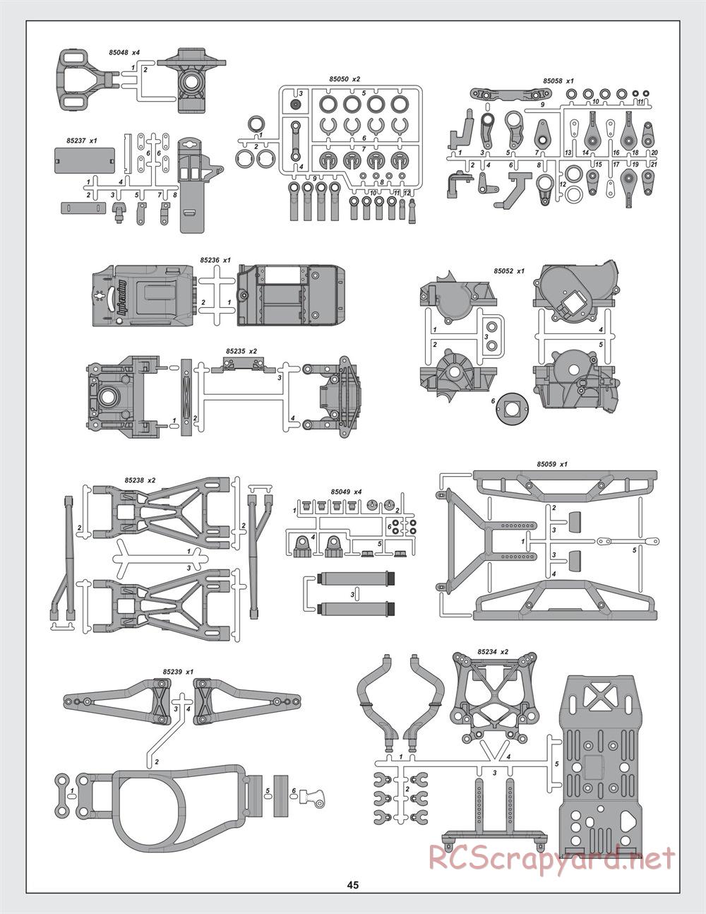 HPI - Savage-X 4.6 - Manual - Page 45