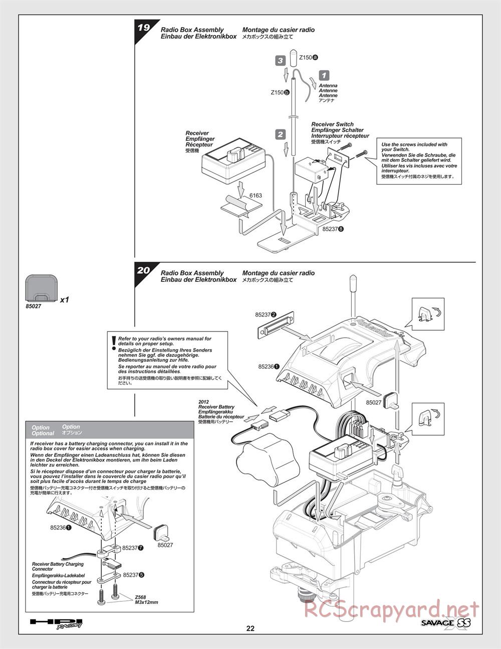 HPI - Savage-X SS - Manual - Page 22