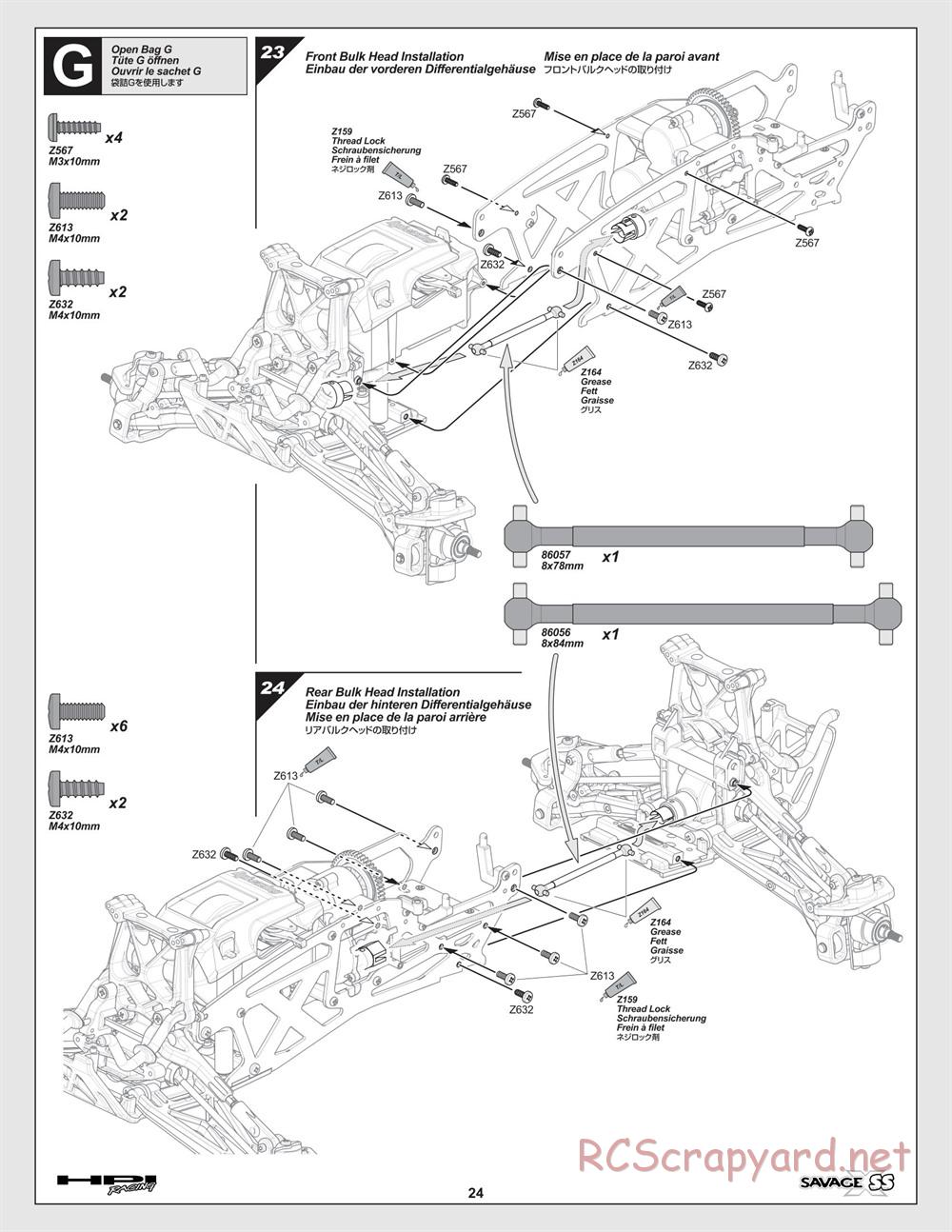 HPI - Savage-X SS - Manual - Page 24