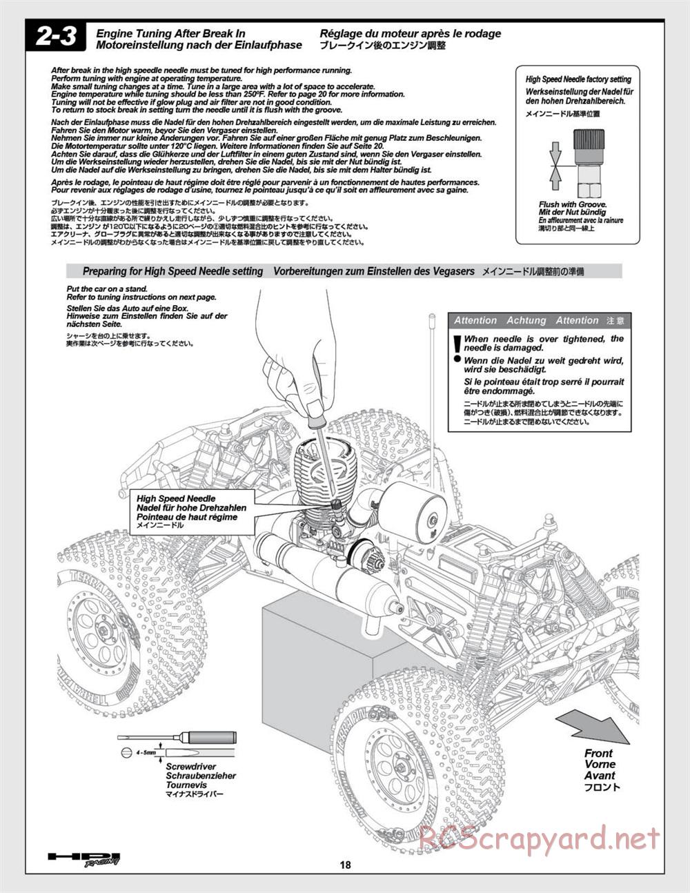 HPI - Savage XL 5.9 - Manual - Page 18
