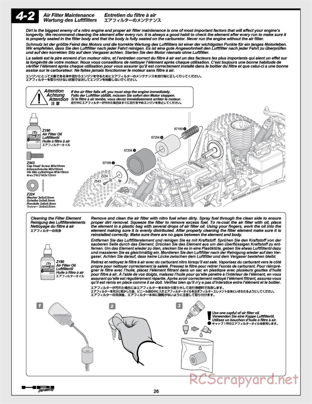 HPI - Savage XL 5.9 - Manual - Page 26