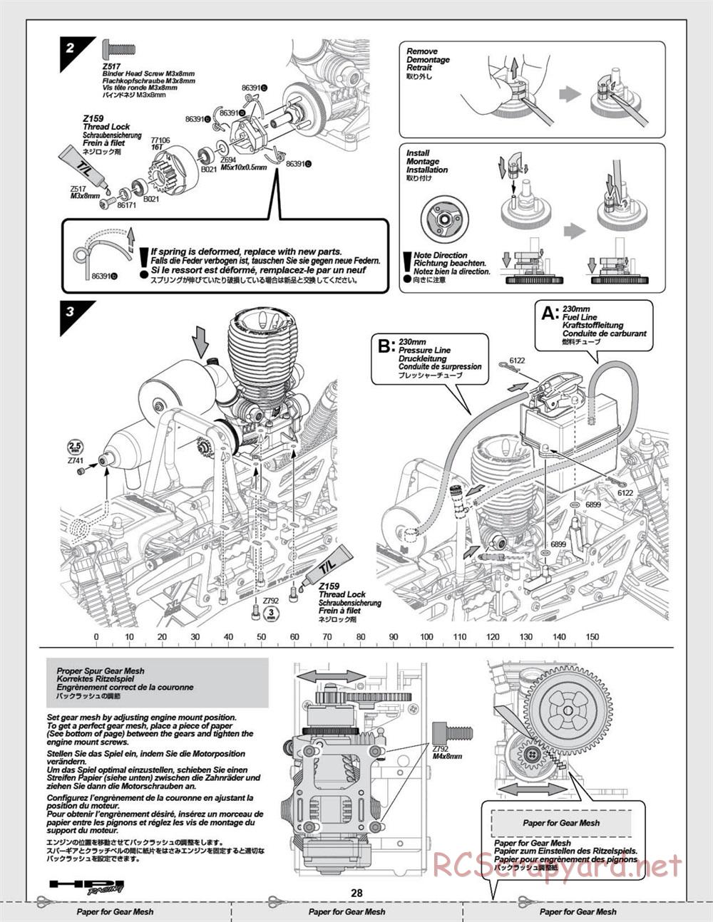 HPI - Savage XL 5.9 - Manual - Page 28