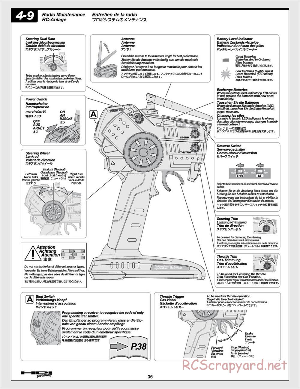 HPI - Savage XL 5.9 - Manual - Page 36