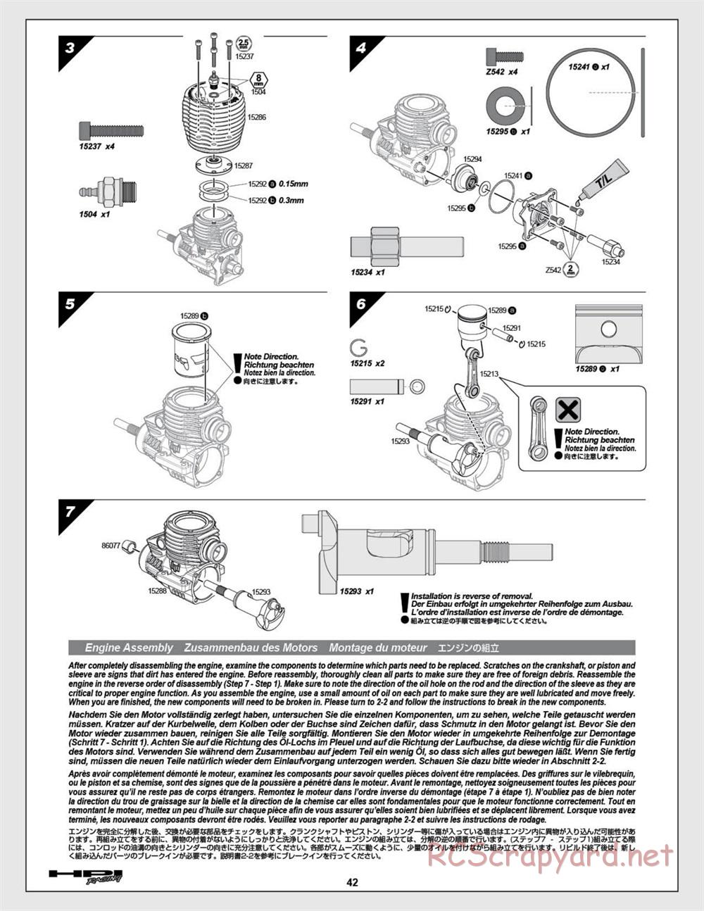 HPI - Savage XL 5.9 - Manual - Page 42