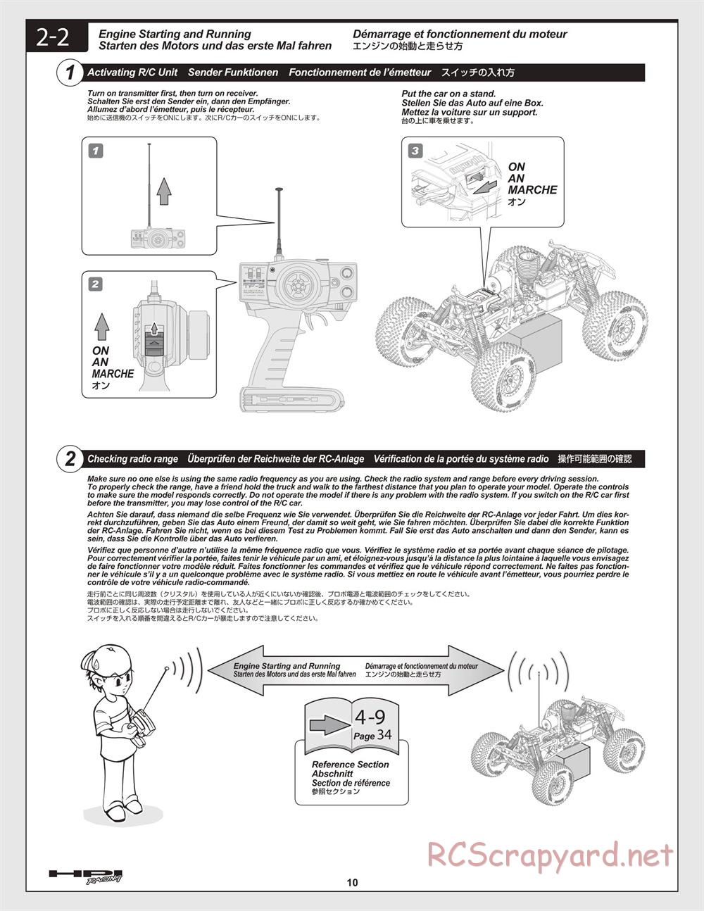 HPI - Savage XL 5.9 - Manual - Page 10