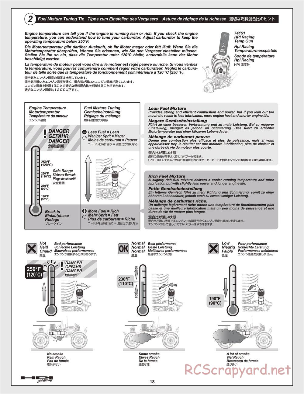HPI - Savage XL 5.9 - Manual - Page 18