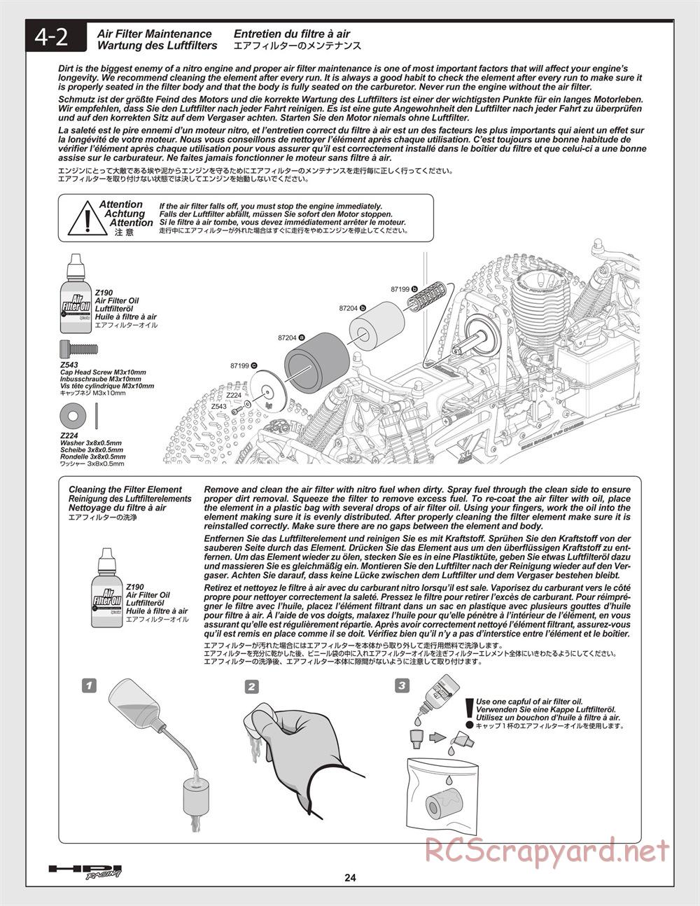 HPI - Savage XL 5.9 - Manual - Page 24