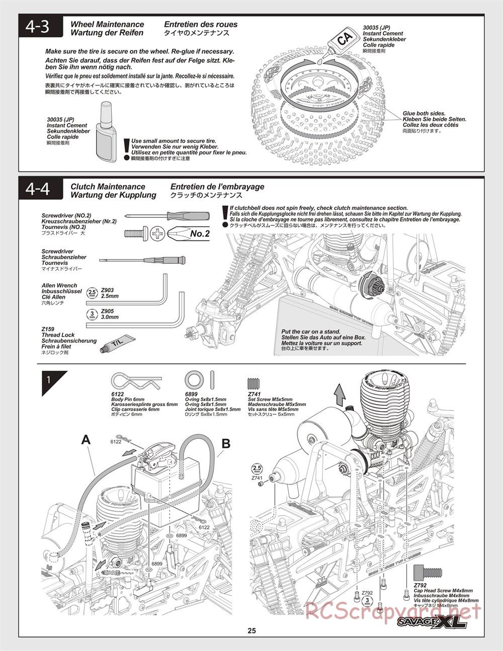 HPI - Savage XL 5.9 - Manual - Page 25