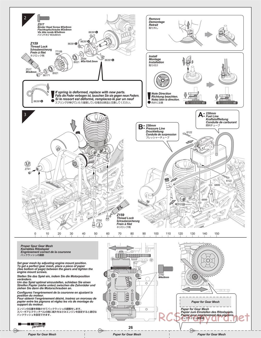 HPI - Savage XL 5.9 - Manual - Page 26