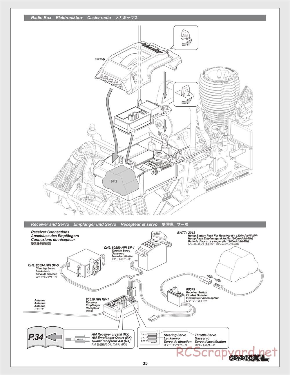 HPI - Savage XL 5.9 - Manual - Page 35