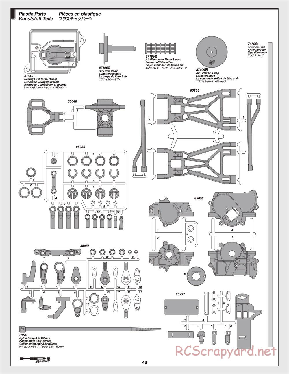 HPI - Savage XL 5.9 - Manual - Page 48