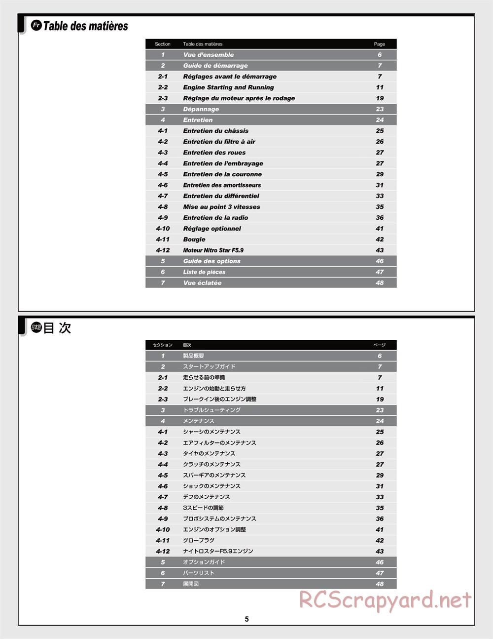 HPI - Savage XL 5.9 - Manual - Page 5