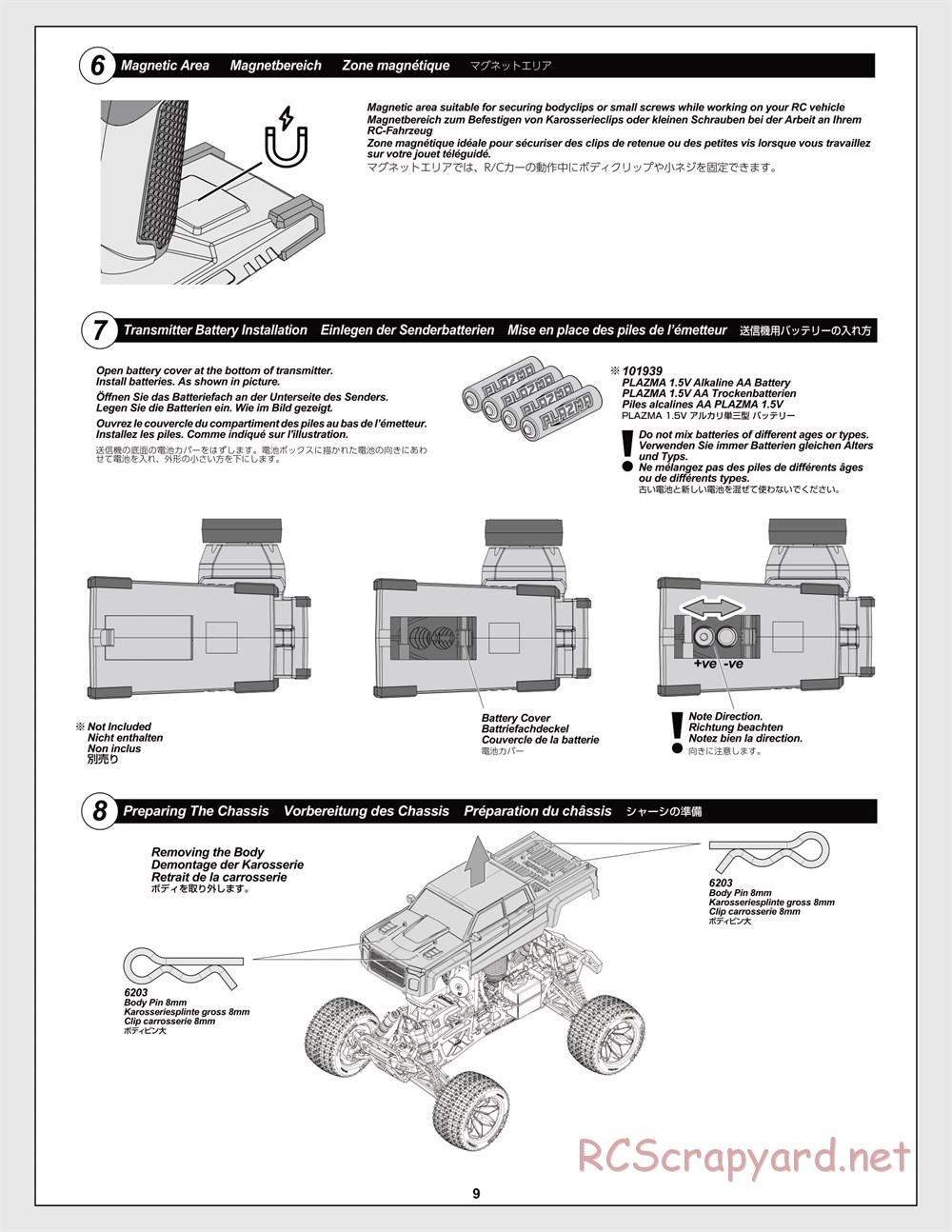 HPI - Savage XL 5.9 - Manual - Page 9