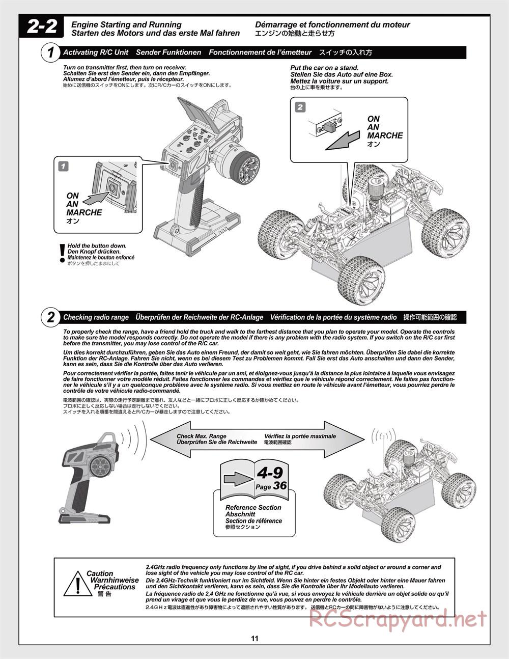 HPI - Savage XL 5.9 - Manual - Page 11