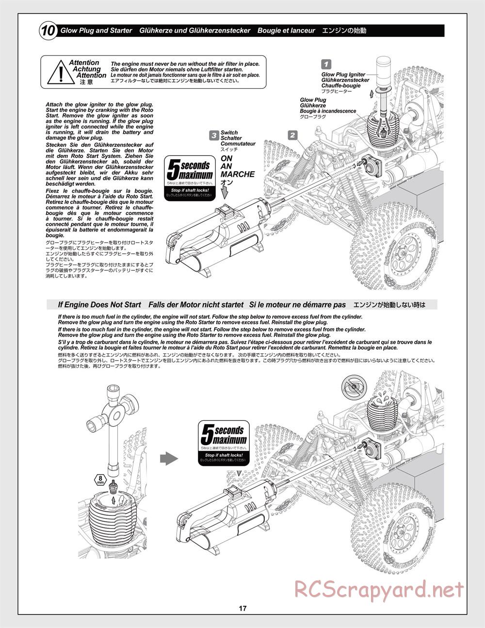 HPI - Savage XL 5.9 - Manual - Page 17