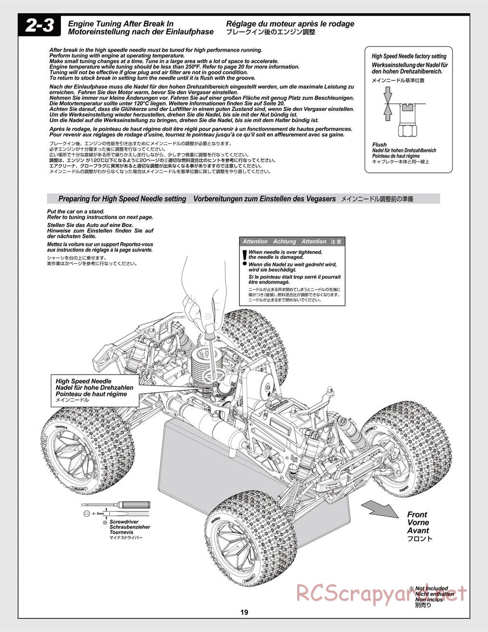 HPI - Savage XL 5.9 - Manual - Page 19