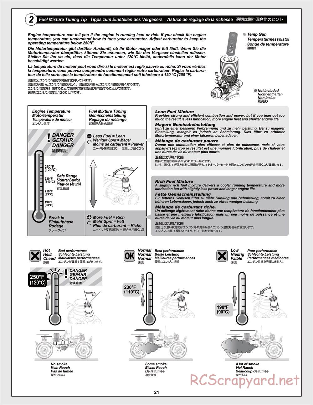 HPI - Savage XL 5.9 - Manual - Page 21