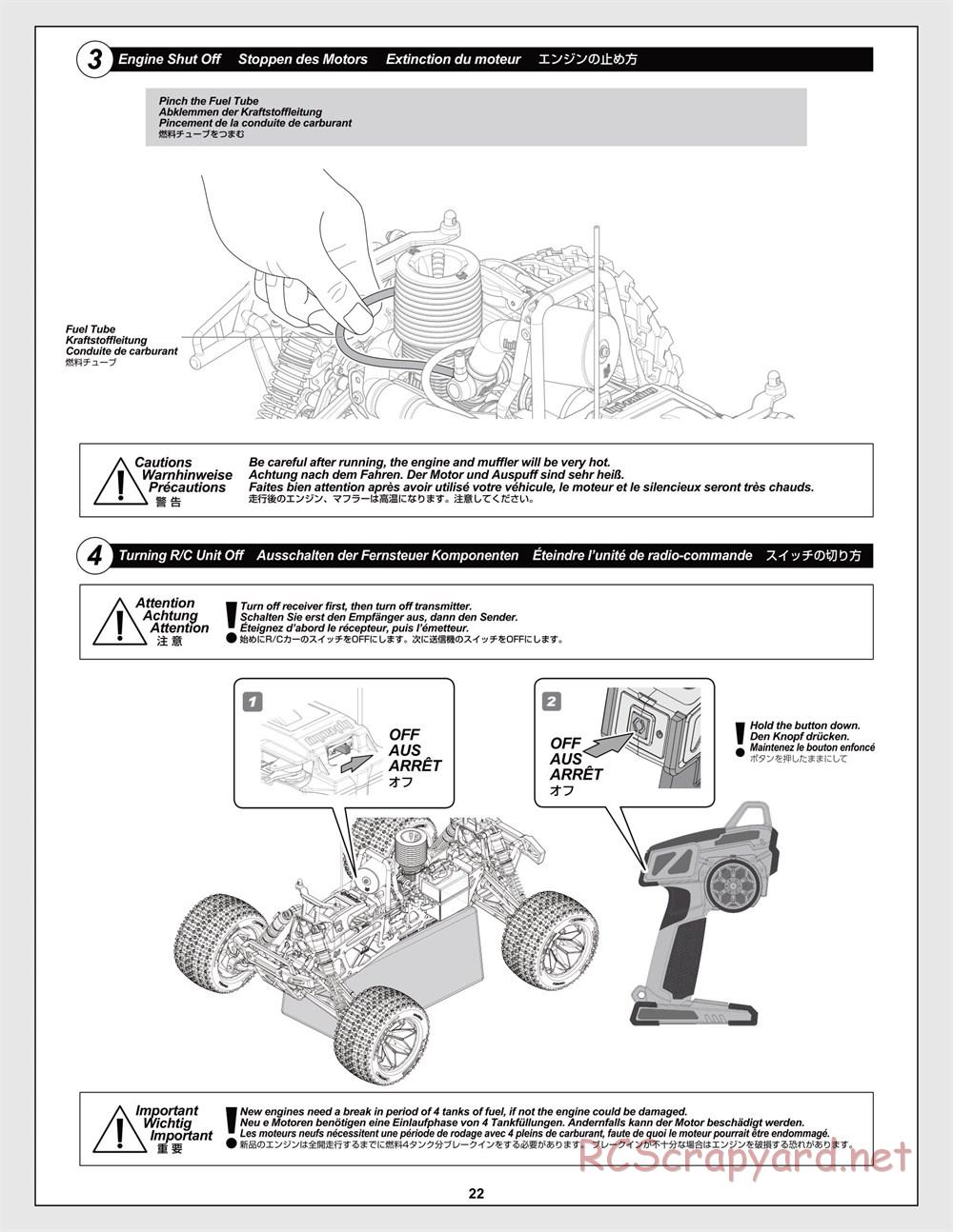 HPI - Savage XL 5.9 - Manual - Page 22