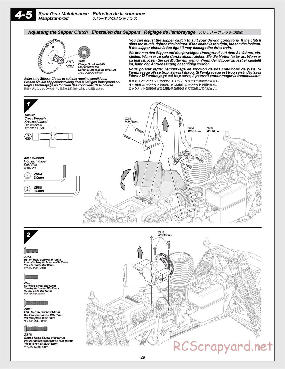 HPI - Savage XL 5.9 - Manual - Page 29