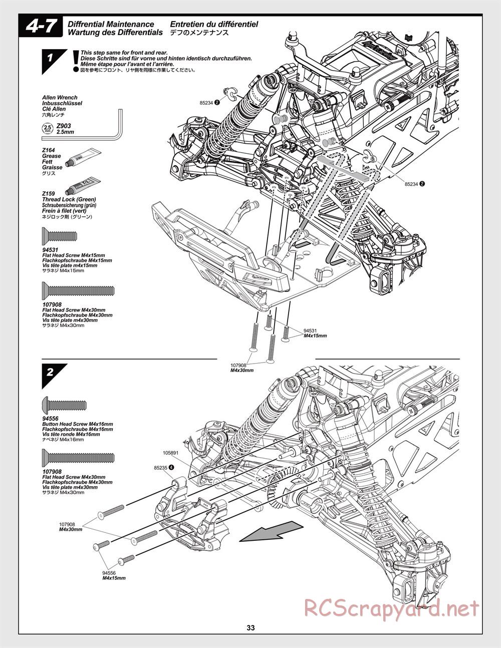 HPI - Savage XL 5.9 - Manual - Page 33