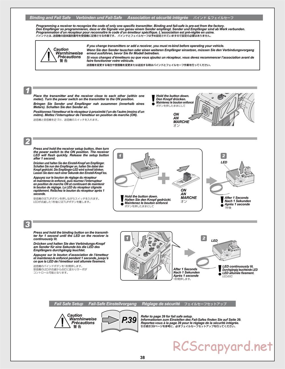 HPI - Savage XL 5.9 - Manual - Page 38