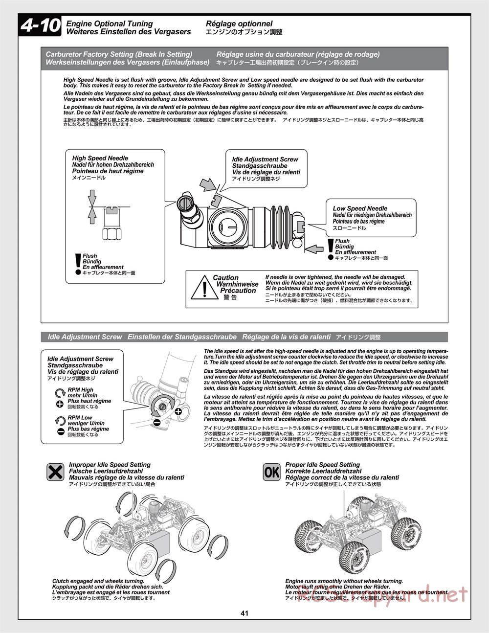 HPI - Savage XL 5.9 - Manual - Page 41