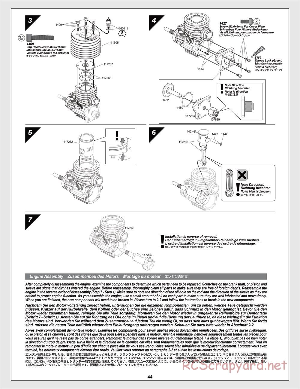 HPI - Savage XL 5.9 - Manual - Page 44