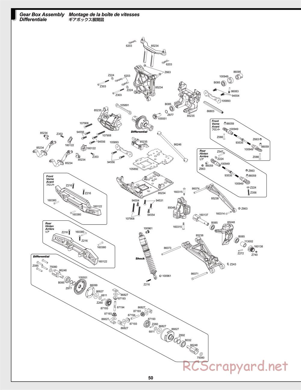 HPI - Savage XL 5.9 - Manual - Page 50