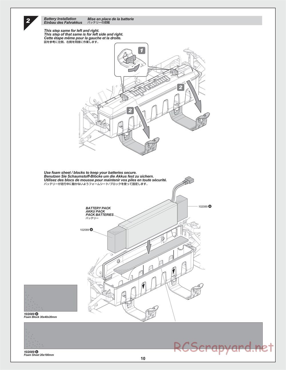 HPI - Savage XL Flux - Manual - Page 10