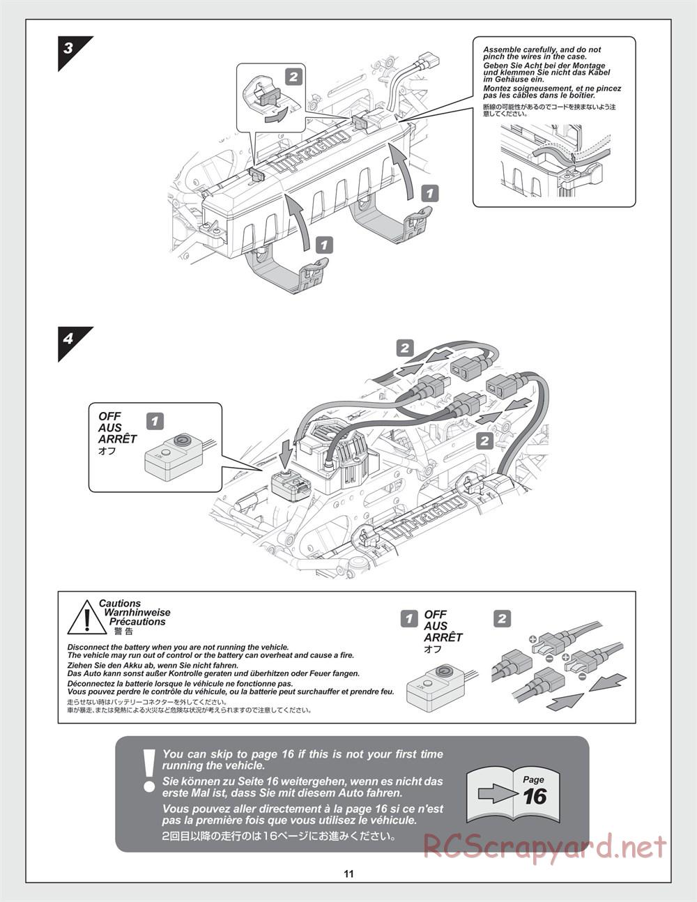HPI - Savage XL Flux - Manual - Page 11