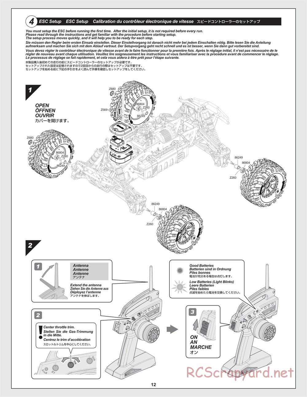 HPI - Savage XL Flux - Manual - Page 12