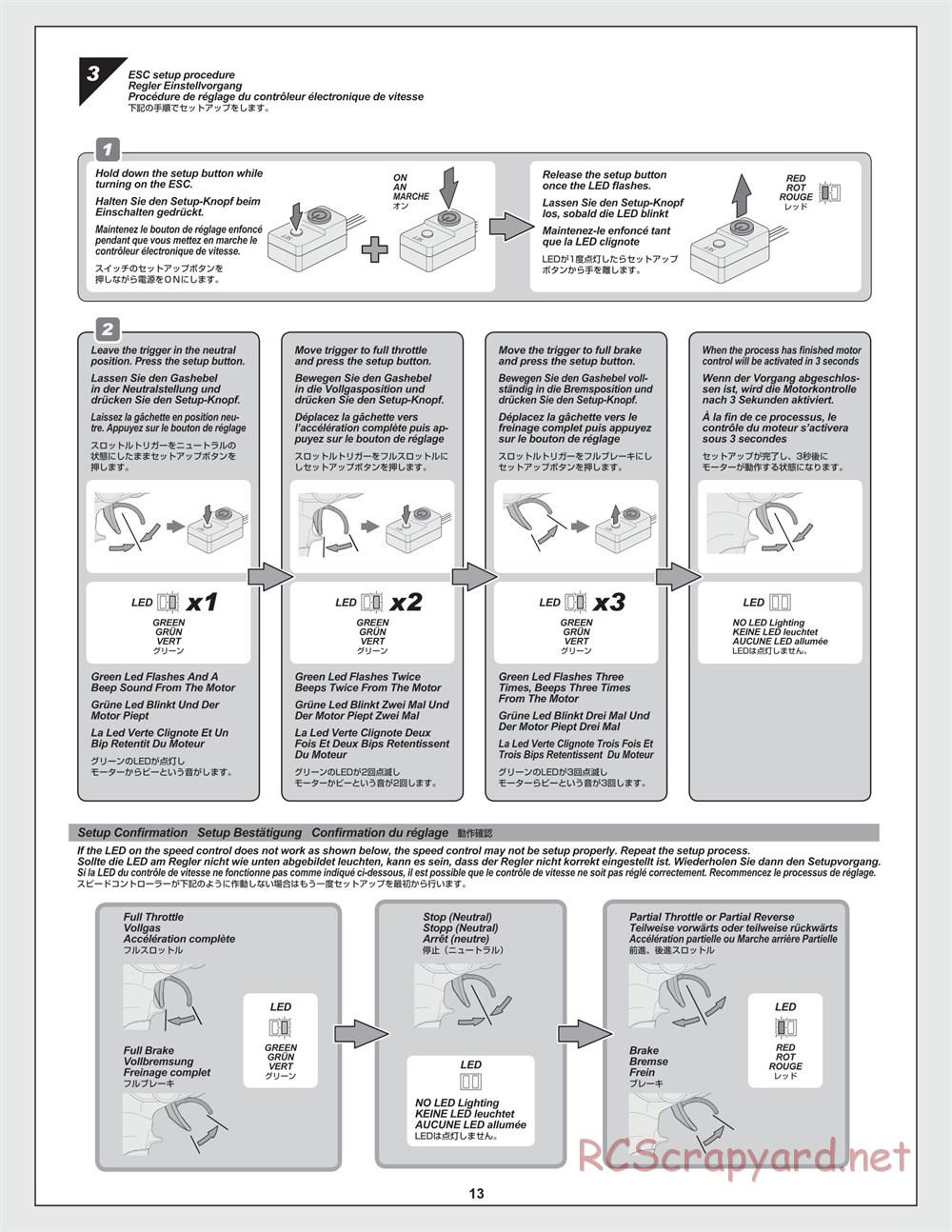 HPI - Savage XL Flux - Manual - Page 13