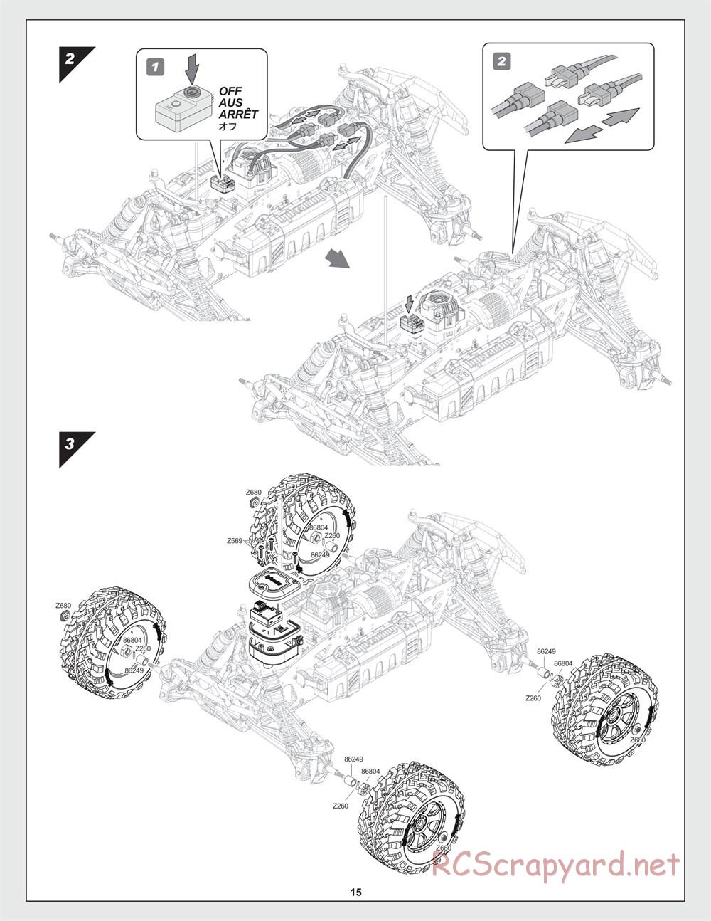 HPI - Savage XL Flux - Manual - Page 15