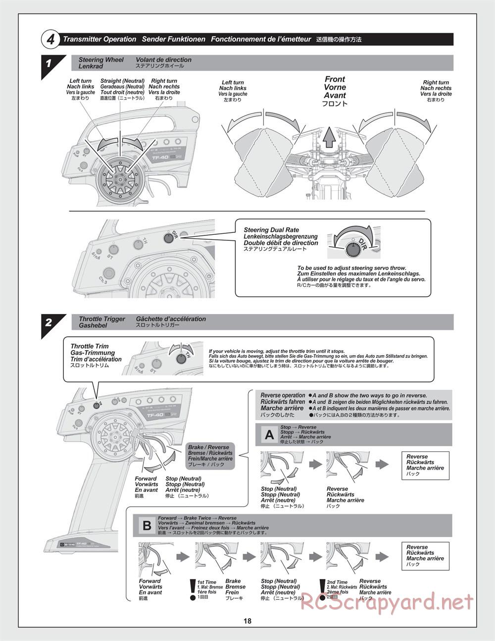 HPI - Savage XL Flux - Manual - Page 18