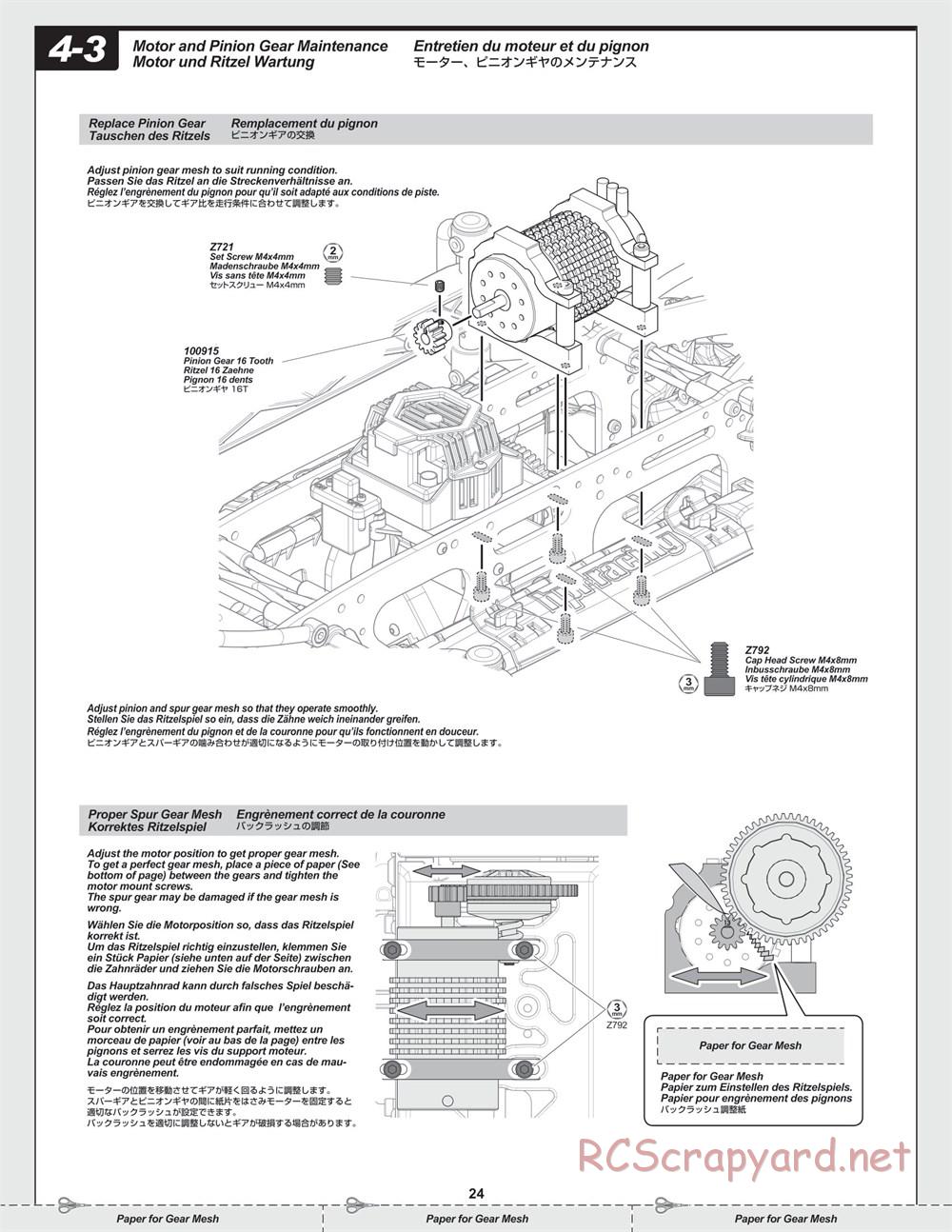 HPI - Savage XL Flux - Manual - Page 24