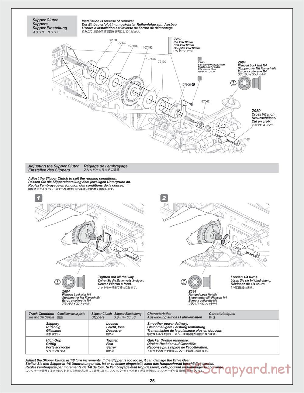 HPI - Savage XL Flux - Manual - Page 25