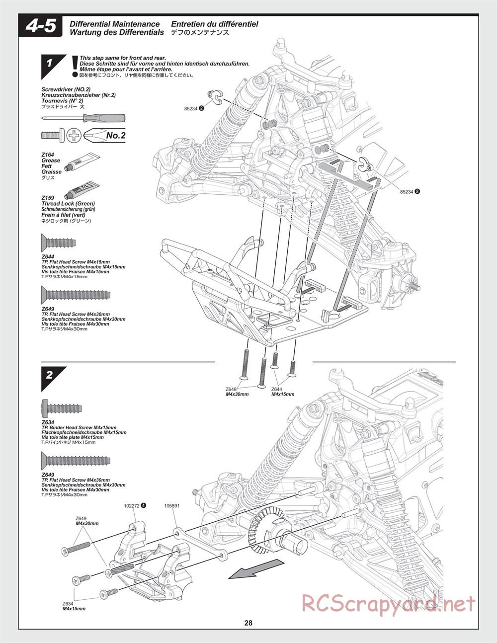 HPI - Savage XL Flux - Manual - Page 28