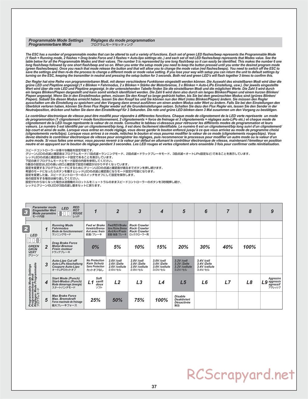 HPI - Savage XL Flux - Manual - Page 37