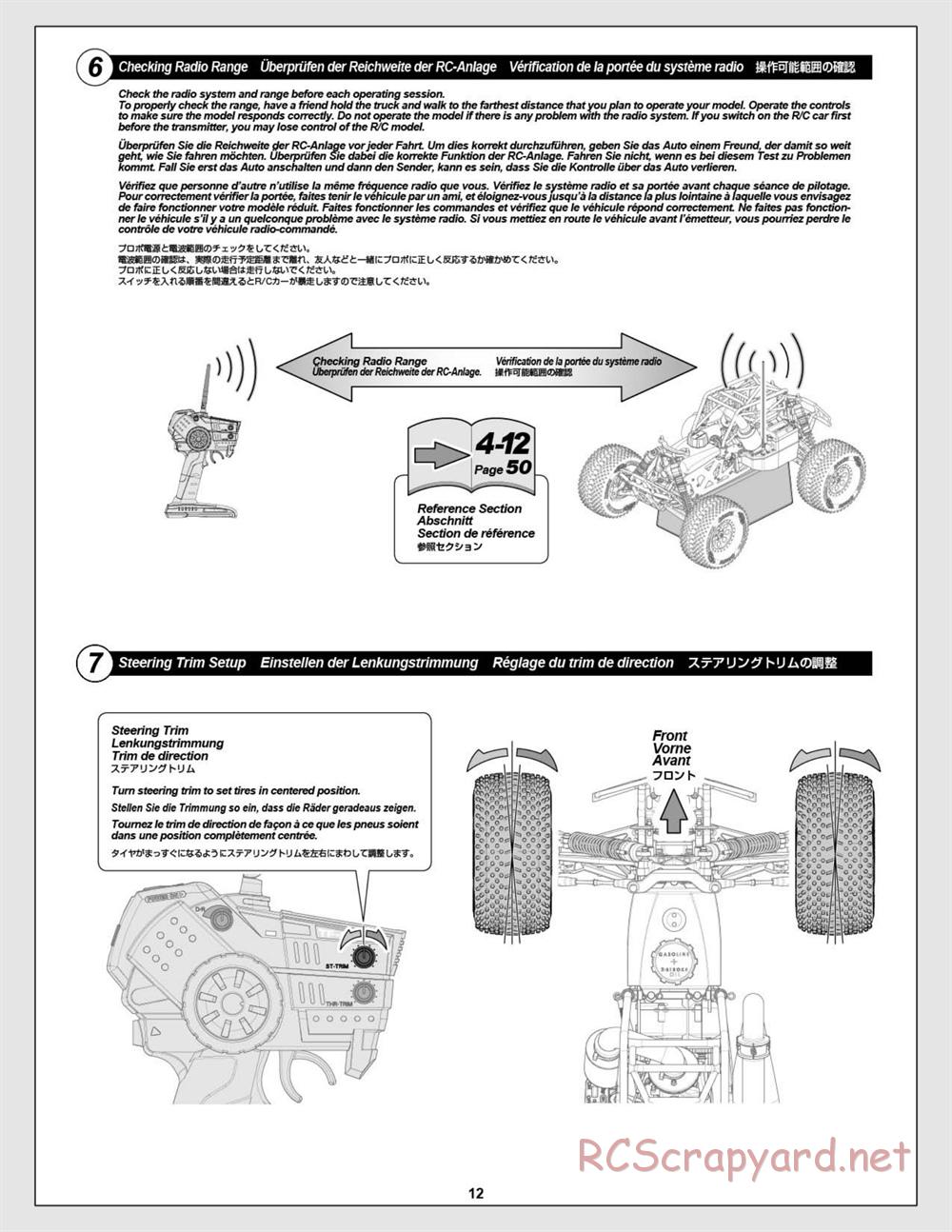HPI - Savage XL Octane - Manual - Page 12