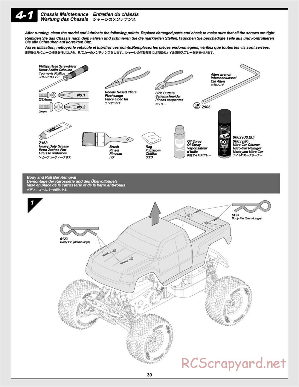 HPI - Savage XL Octane - Manual - Page 30