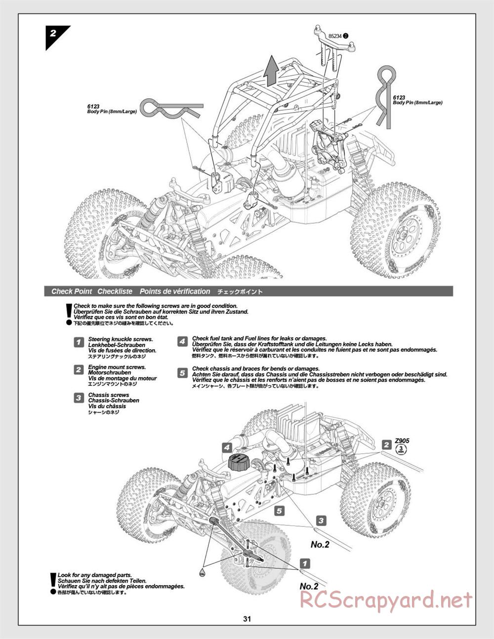 HPI - Savage XL Octane - Manual - Page 31