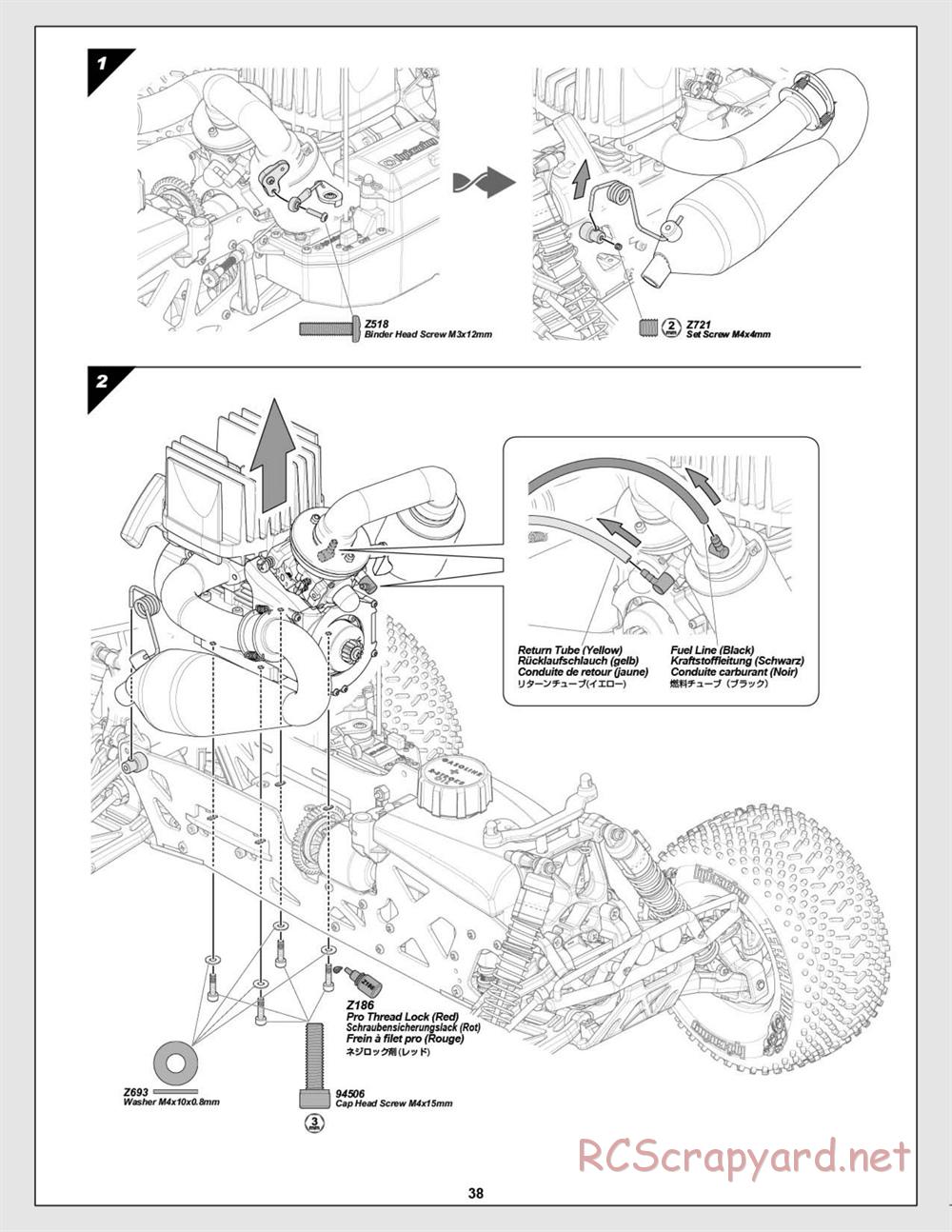 HPI - Savage XL Octane - Manual - Page 38