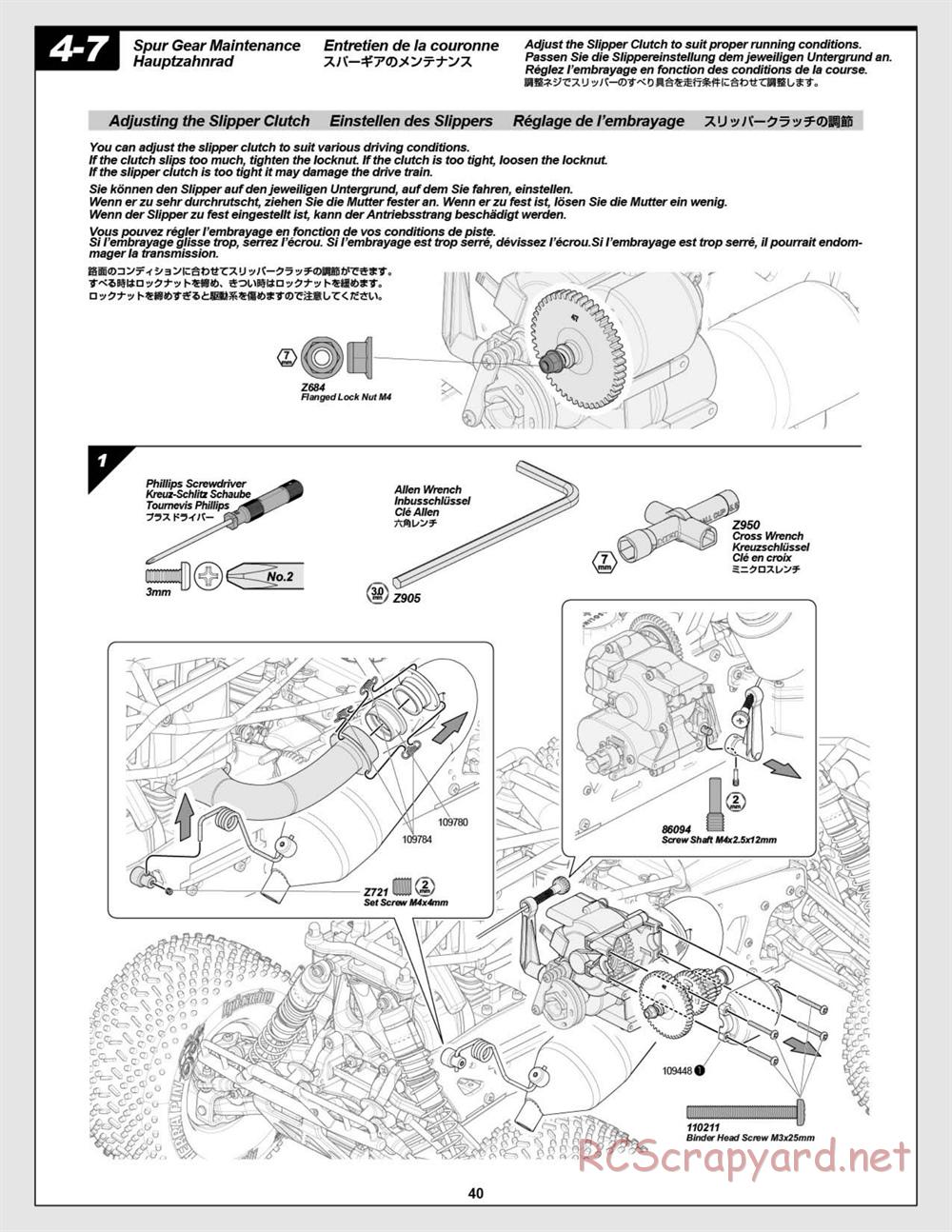 HPI - Savage XL Octane - Manual - Page 40