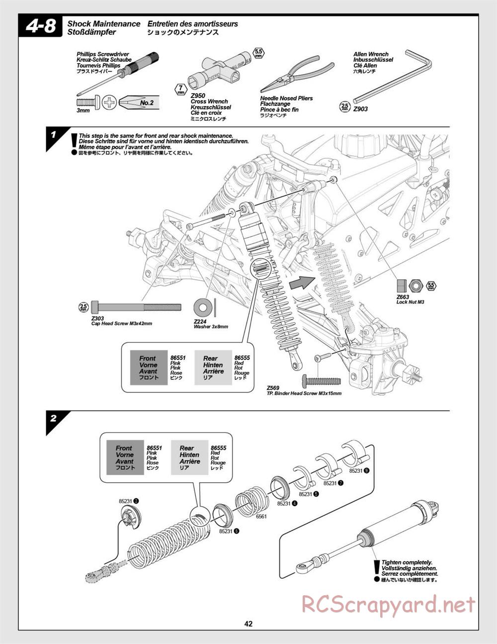 HPI - Savage XL Octane - Manual - Page 42