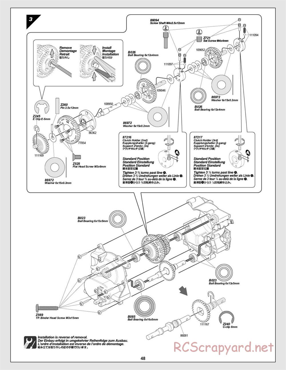 HPI - Savage XL Octane - Manual - Page 48