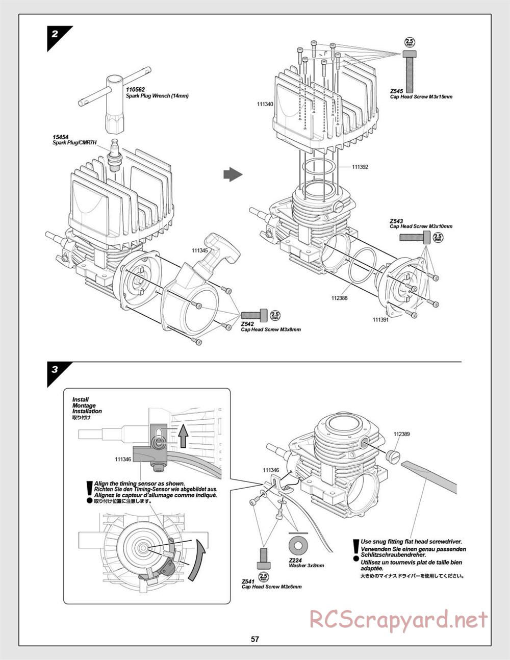 HPI - Savage XL Octane - Manual - Page 57