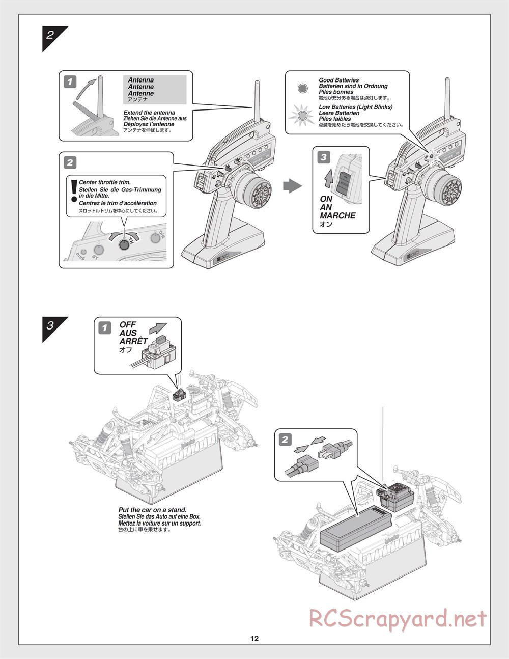 HPI - Savage XS Flux - Manual - Page 12