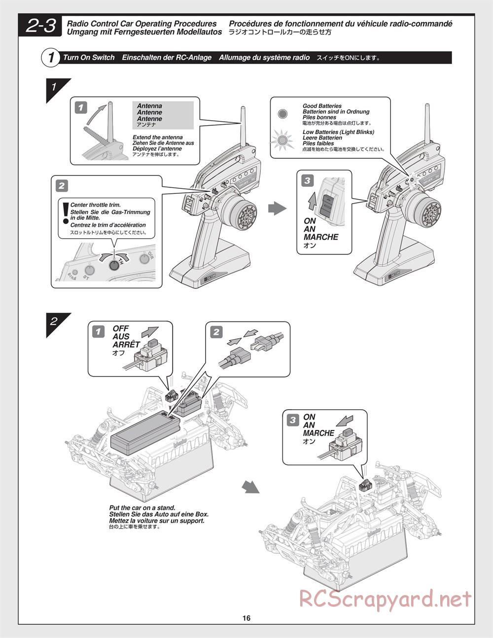 HPI - Savage XS Flux - Manual - Page 16