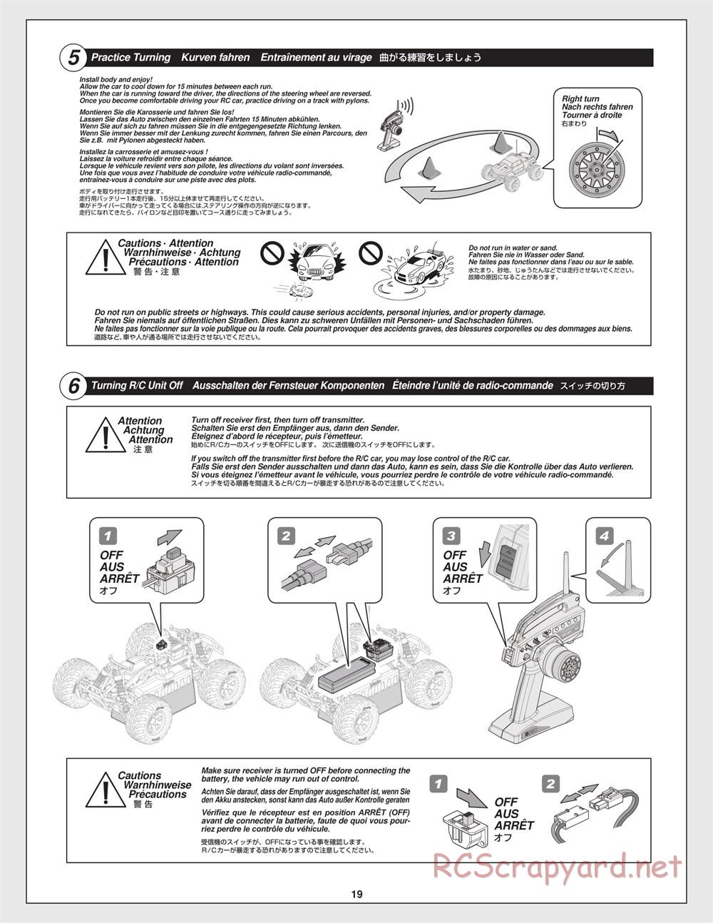 HPI - Savage XS Flux - Manual - Page 19